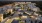 a high angle view of a parking lot