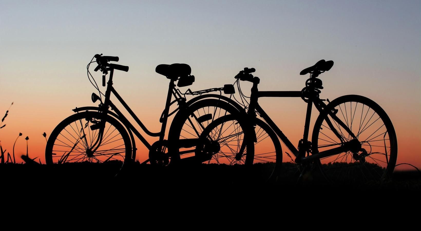 The essence of exceptional living a group of bikes parked on a hill